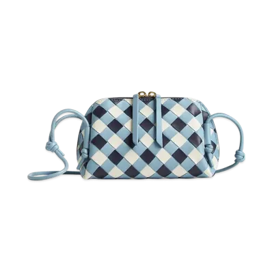 Bottega Veneta Concert Pouch "Abyss/Ice/White"