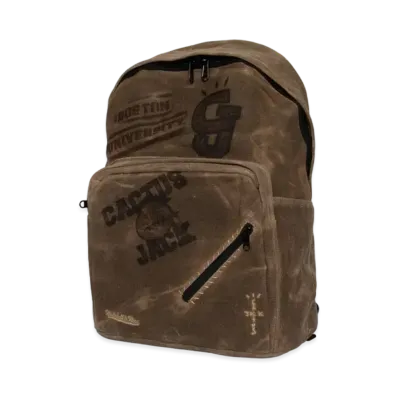 Travis Scott x M&N x Boston University Backpack "Beige"