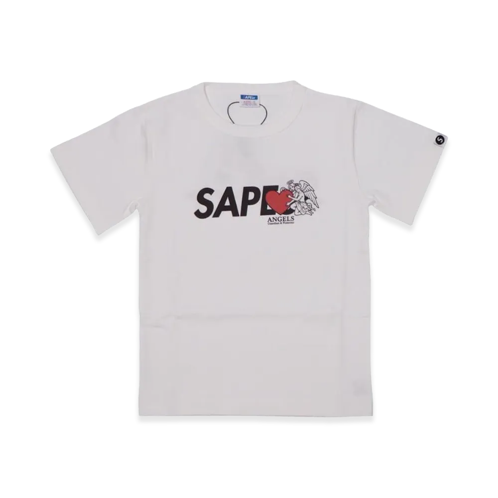 SAPEur Kid's Angel & Devil S/S Tee "White"
