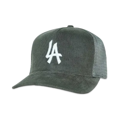 STAMPD LA003 Corduroy Trucker Hat "OREGANO"