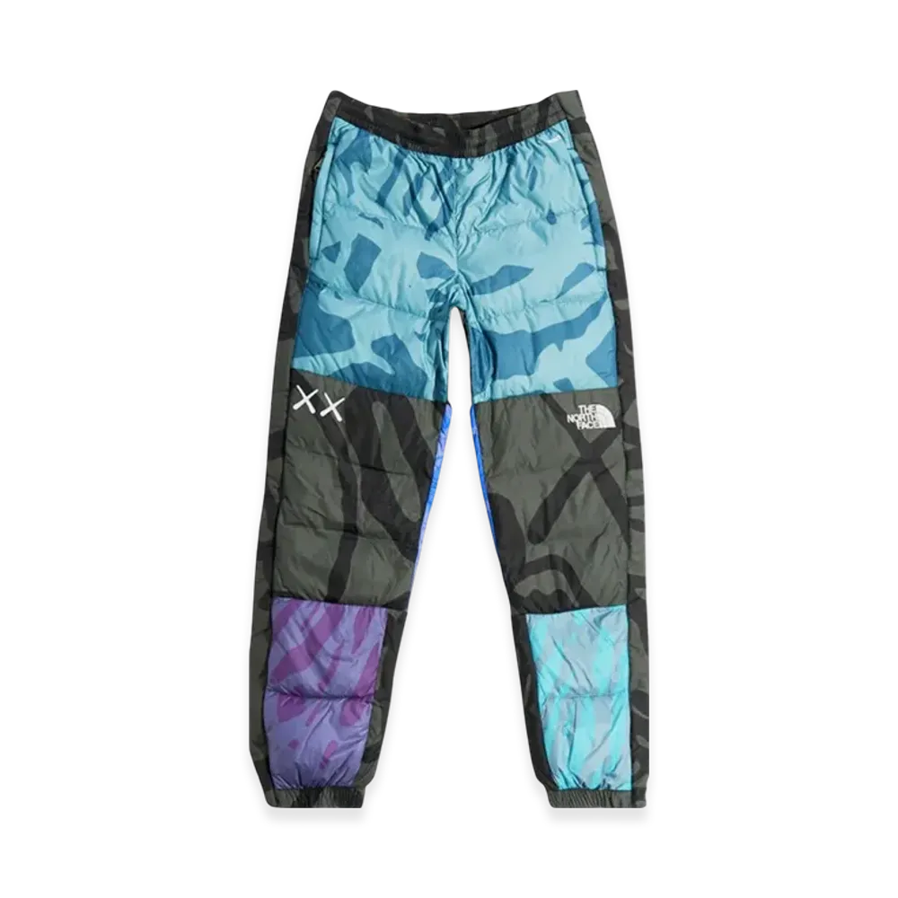 The North Face x Kaws Retro 1996 Nuptse Pants "Monterey Blue"