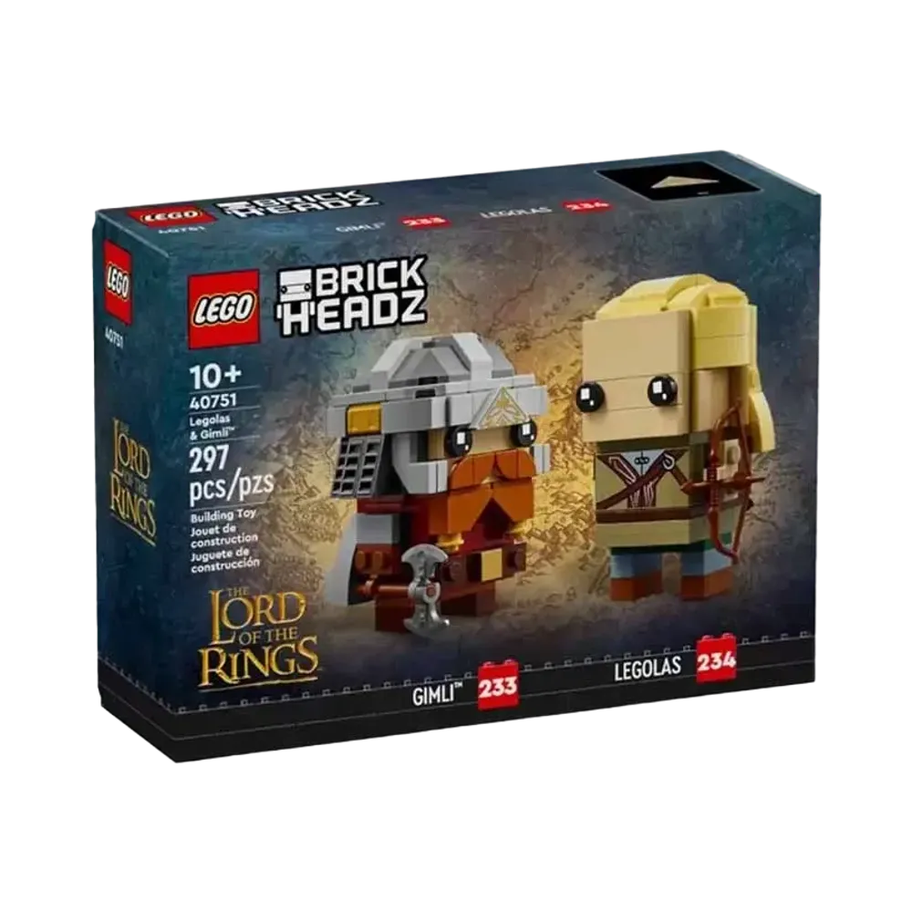 LEGO BRICKHEADS "Legolas & Gimli" [40751]