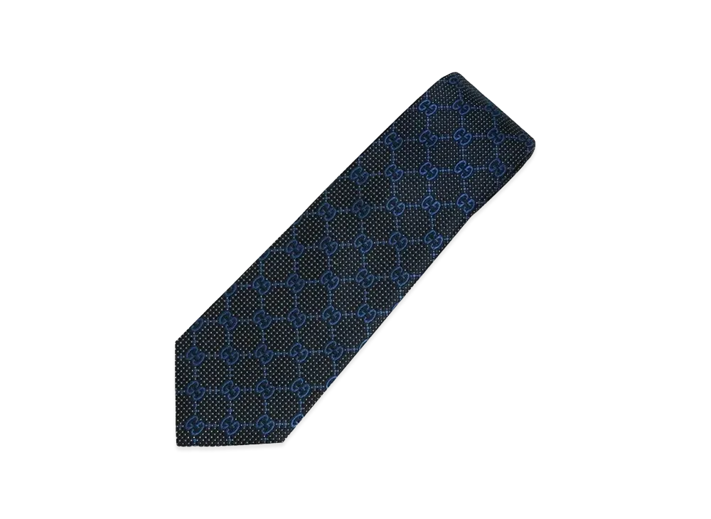 GUCCI Tie "Black/Blue"