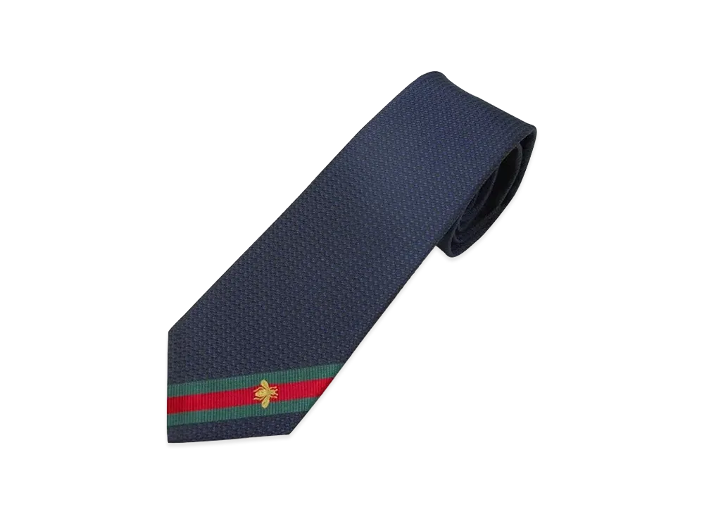 GUCCI Enan Tie "Navy"