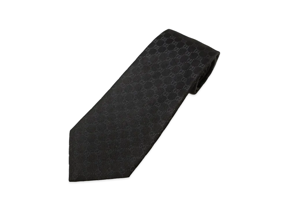 GUCCI Fedora Tie "Black/Black"