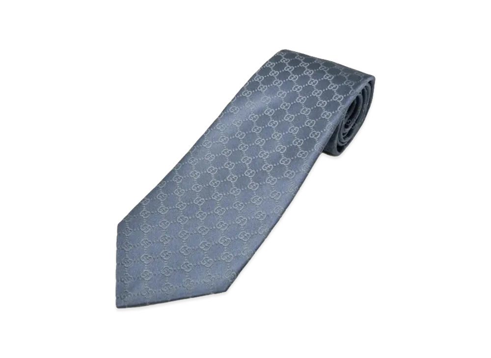 GUCCI Fedora Tie "Blue"