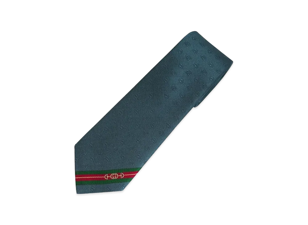 GUCCI Weepy Tie "Blue"