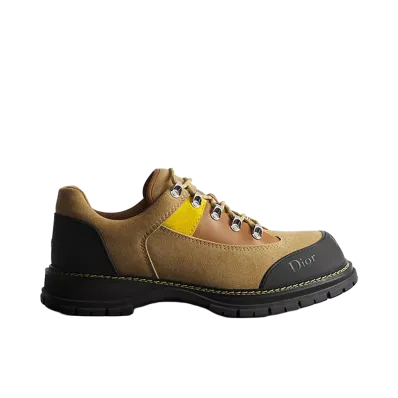 Dior DiorAlps Dior Valto Derby Shoe Suede Calfskin Smooth Calfskin "Beige"