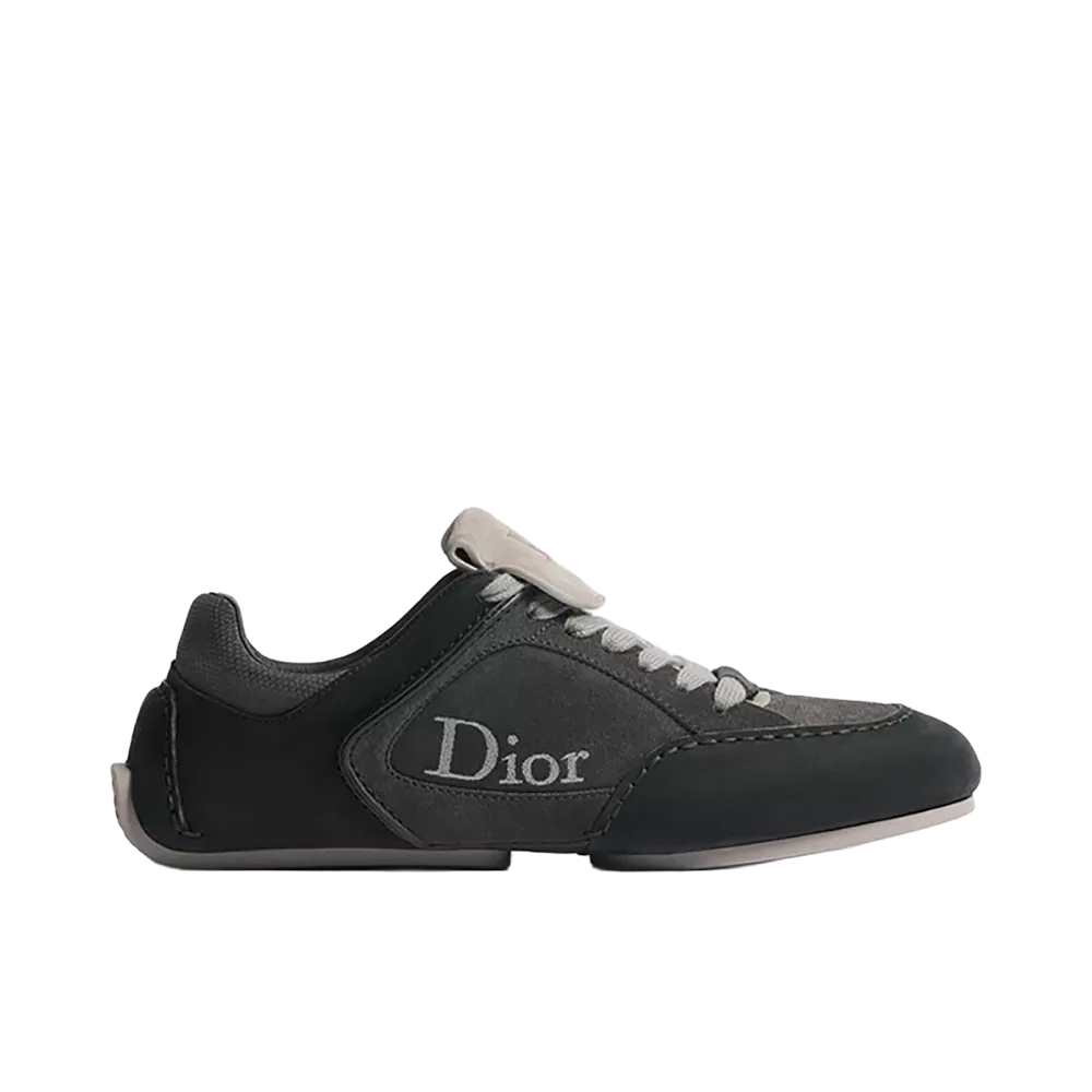 Dior Roadie Derby Shoe Nubuck and Suede Calfskin "Black/Deep Gray"