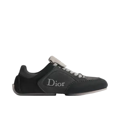 Dior Roadie Derby Shoe Nubuck and Suede Calfskin "Black/Deep Gray"