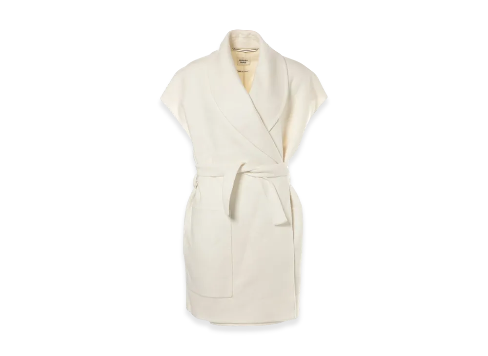 エルメス カシミヤ ベスト "ブラン"