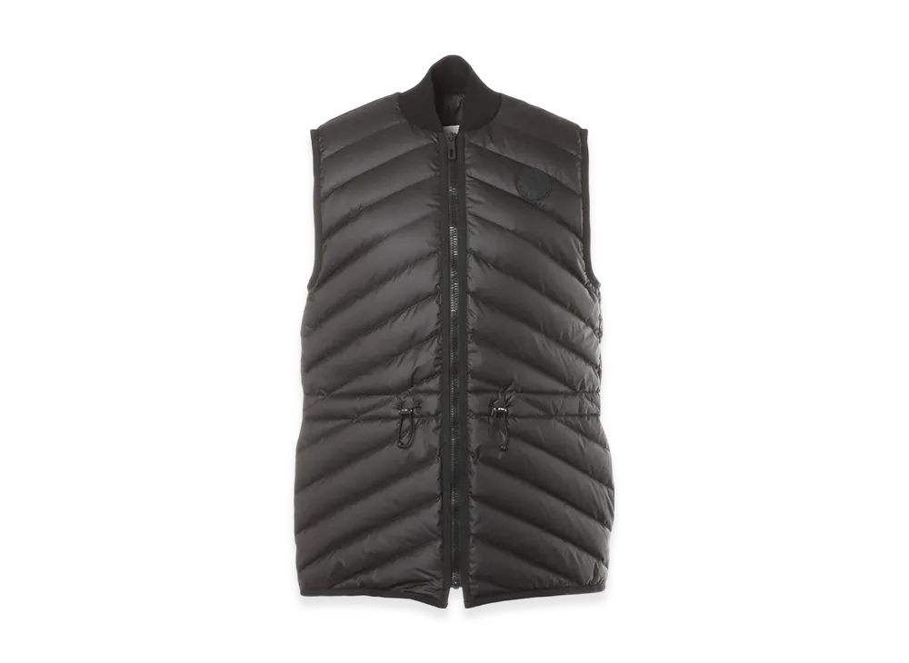 Hermes Cotton & Polyester & Viscose Down Vest "Noir"