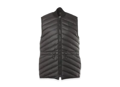 Hermes Cotton & Polyester & Viscose Down Vest "Noir"