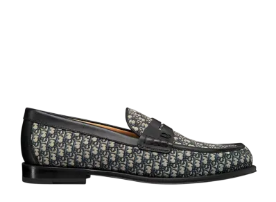Dior Granville Loafer Dior Oblique Jacquard "Beige/Black"
