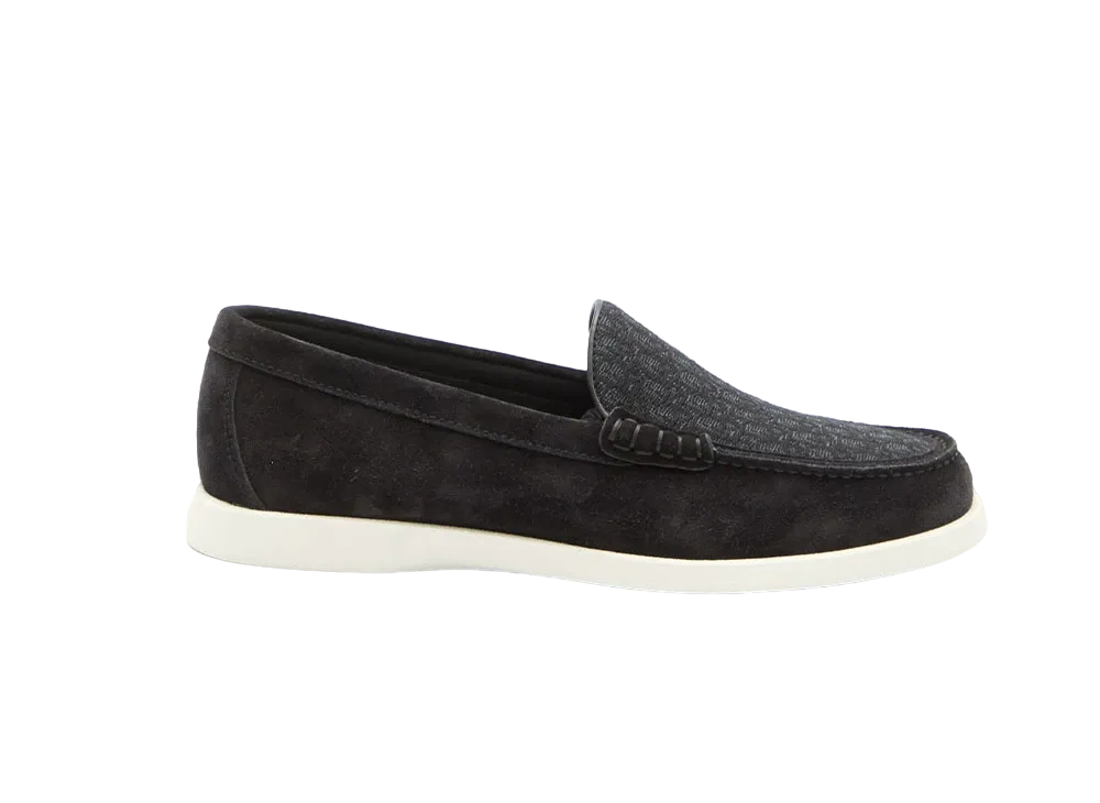 Dior Granville Loafer Suede and Dior Oblique Jacquard "Black"