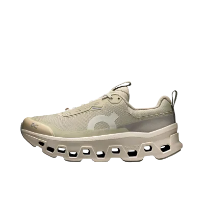 On Women's Cloudmonster 1 Waterproof "Fen/Grain"