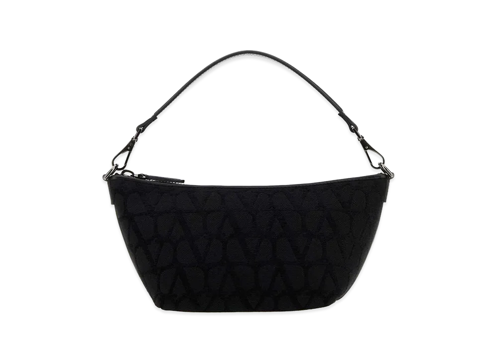 Valentino Toile Iconographe And Leather Handbag "Printed"