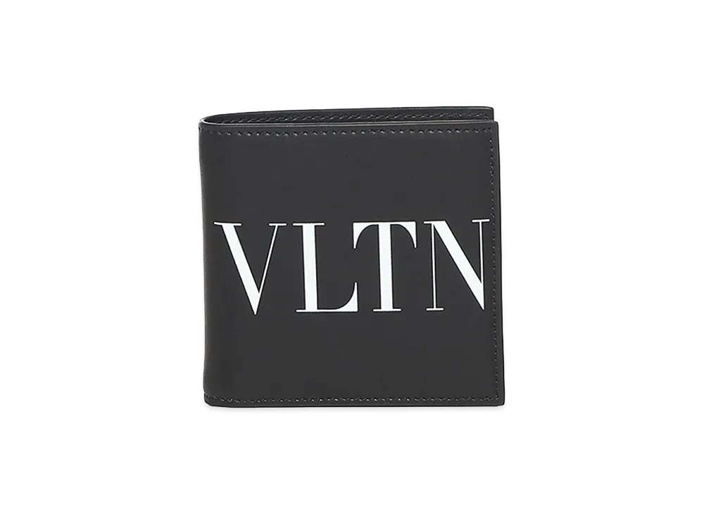 ヴァレンティノ VLTN レザー ビルフォールド ウォレット 