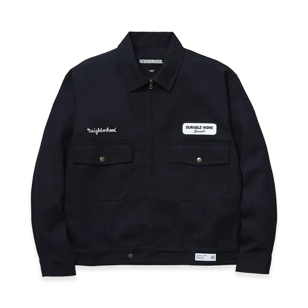 NEIGHBORHOOD Zip Work Jacket "Navy"