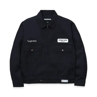 NEIGHBORHOOD Zip Work Jacket "Navy"