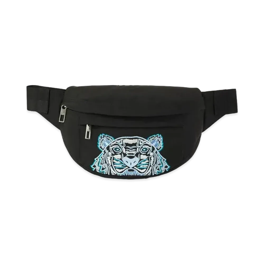 KENZO Cotton Belt Bag Kampus tiger Tiger "Black/Blue"