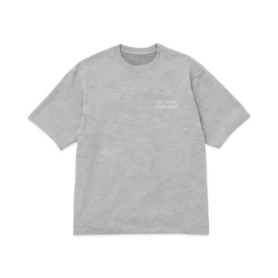 ENNOY 21SS Logo Tee "Grey/White" SS21BRENCT02NTL