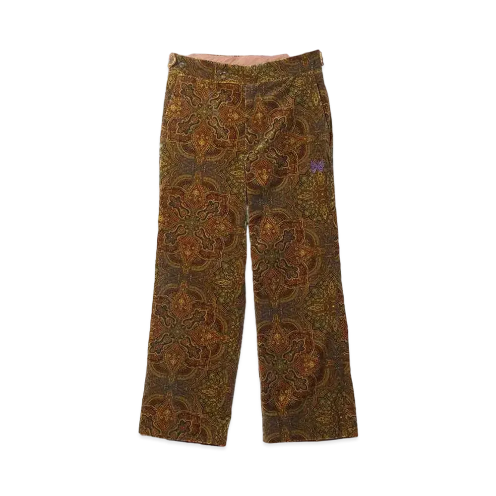 Needles x ts(s) Boot-Cut Side Tab Trouser-PT./Velvet "Yellow"