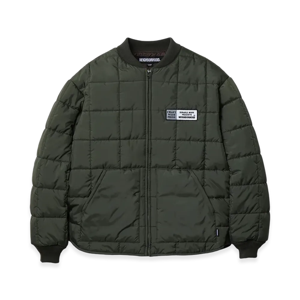 NEIGHBORHOOD Reversible Padded Jacket "Olive Drab"