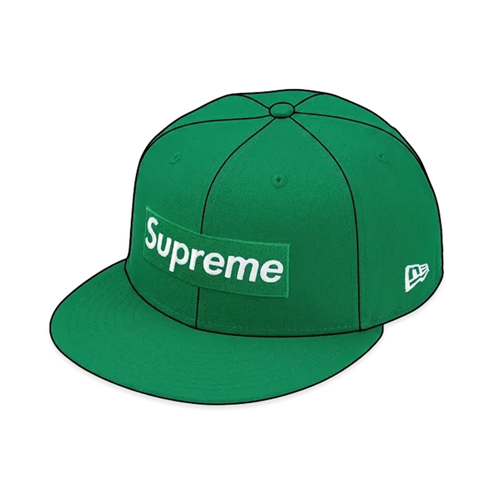 Supreme Rings Box Logo New Era "Green"