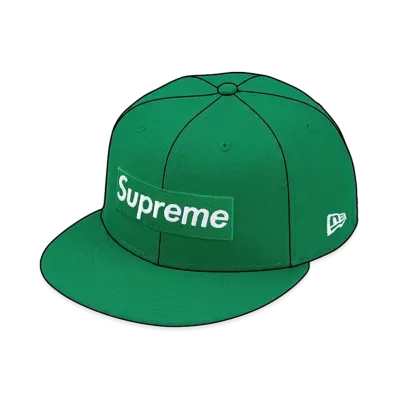 Supreme Rings Box Logo New Era "Green"
