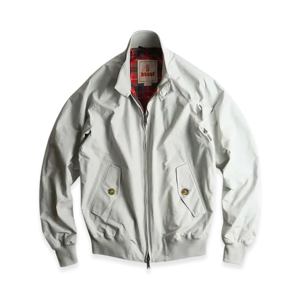 BARACUTA G9 Classic Harrington Jacket "Mist"
