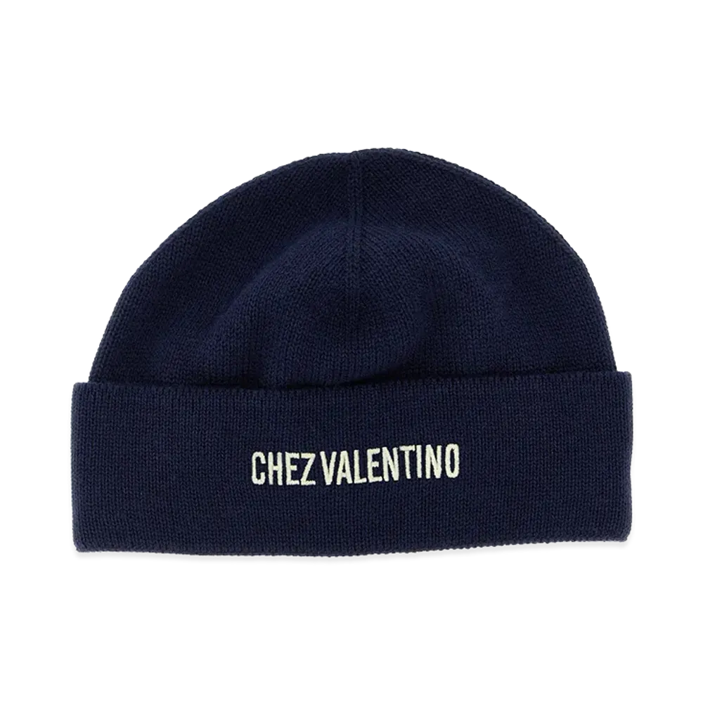 Valentino Garavani 'chez ' Cap "Blue"
