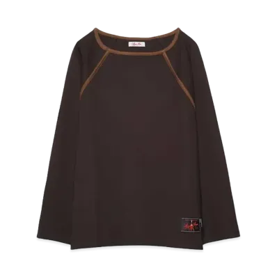 SYUMAN. Jersey long sleeves "Brown"