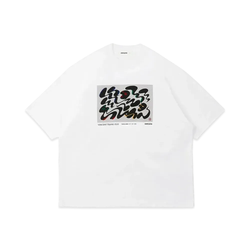 everyone Vincent Tsang Gratitude S/S Tee "White"