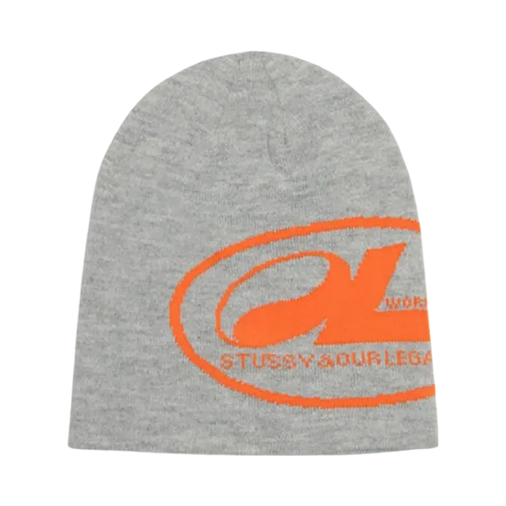 Stussy x Our Legacy Work Shop Oval Skullcap "Heather Grey"