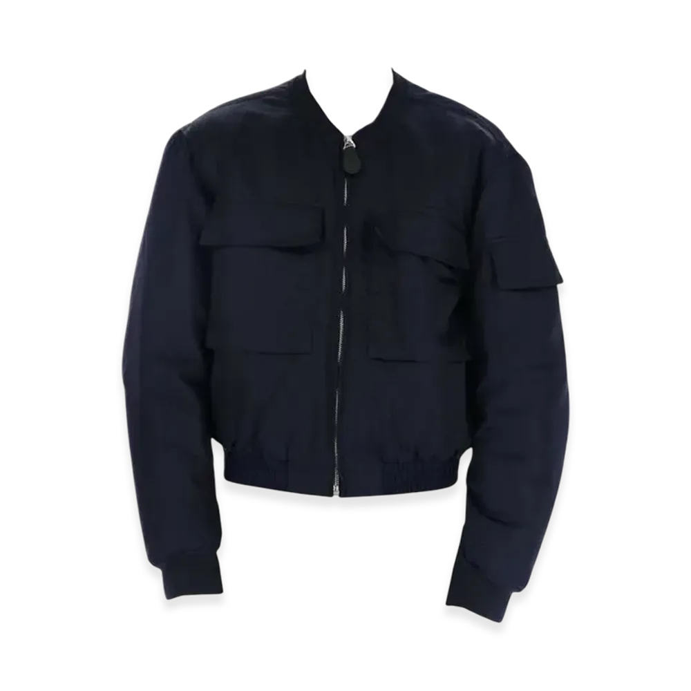 Maison Margiela Back Stitch Pocket Bomber Jacket "Navy"