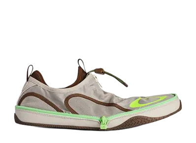 Balenciaga Pocket Sneakers "Beige/Neon Green"
