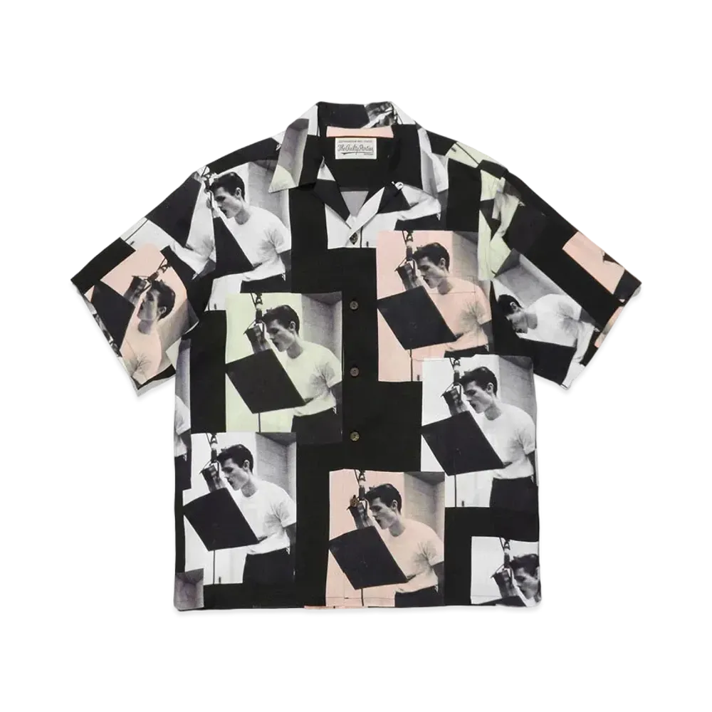 WACKO MARIA CHET BAKER / HAWAIIAN SHIRT #1 "Black Yellow Orange"
