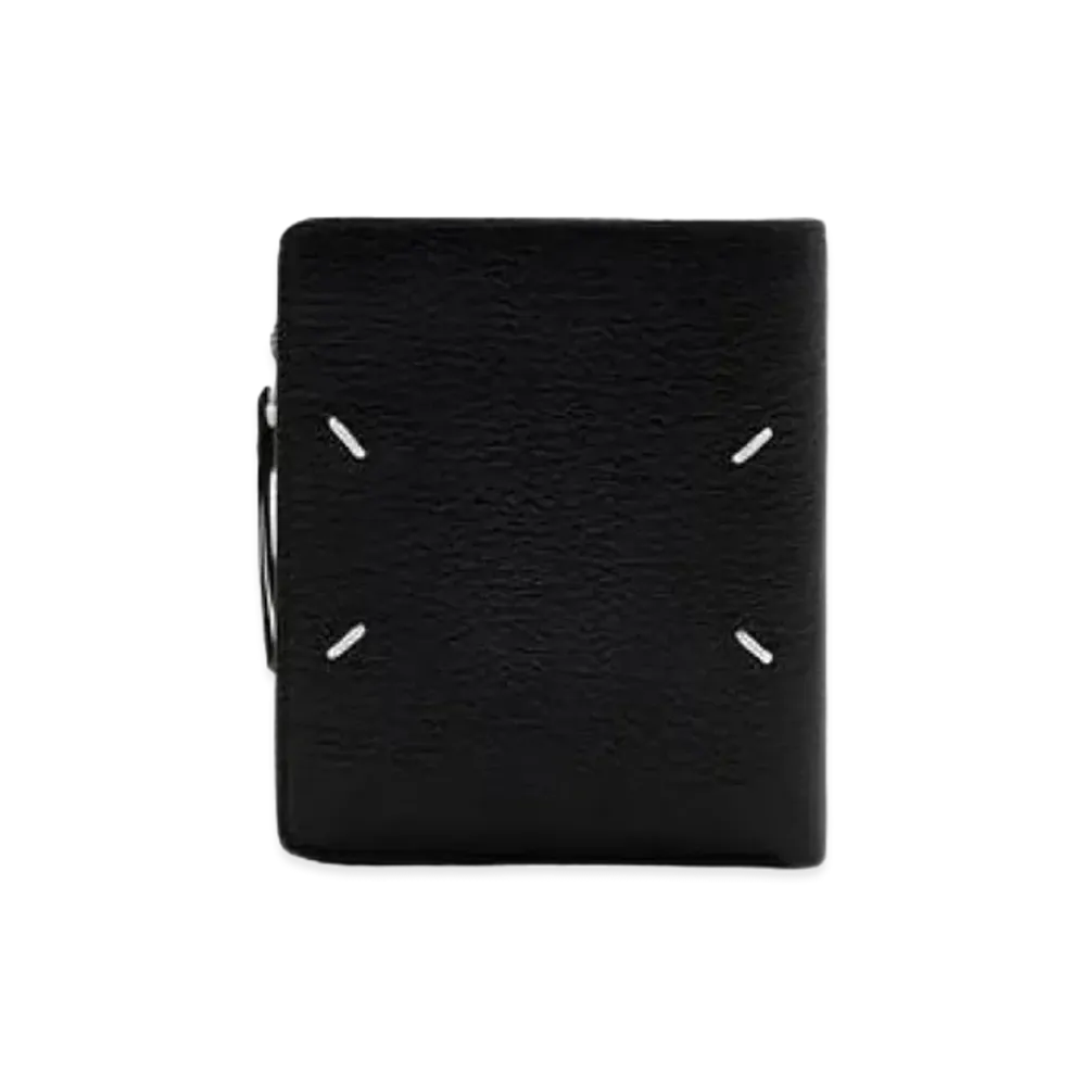 Maison Margiela Goatskin Four Stitches Wallet "Black"