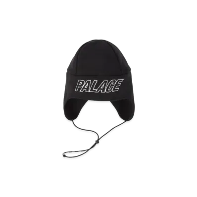 PALACE Flap Hat "Black"