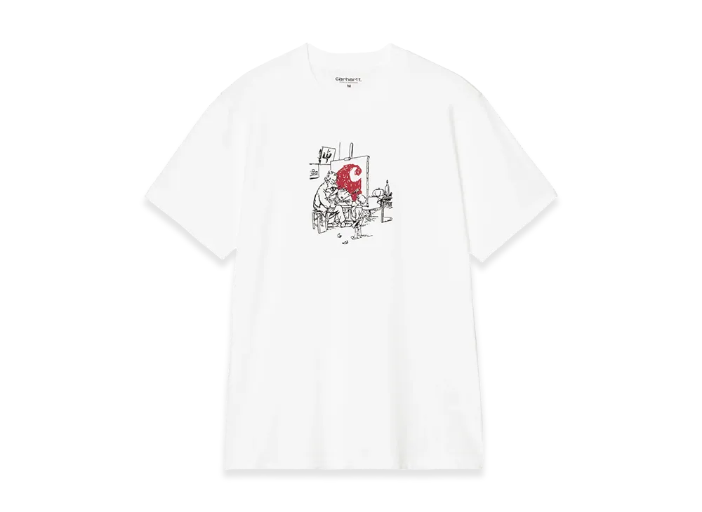 Carhartt WIP S/S Old Painter T-Shirt "White"