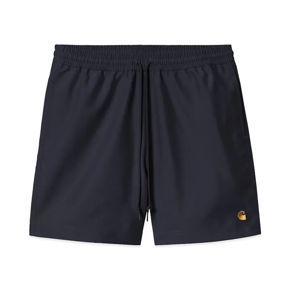 Carhartt WIP Chase Swim Trunks "Dark Navy/Gold"
