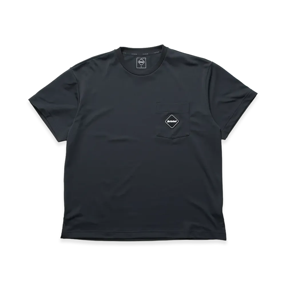 F.C.Real Bristol Emblem Pocket Tee "Black"