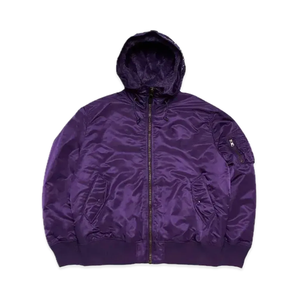 Supreme Hooded MA-1 "Purple"