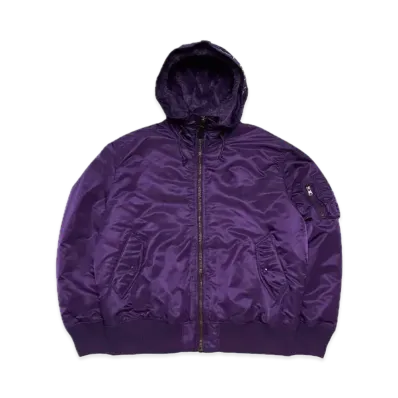 Supreme Hooded MA-1 "Purple"