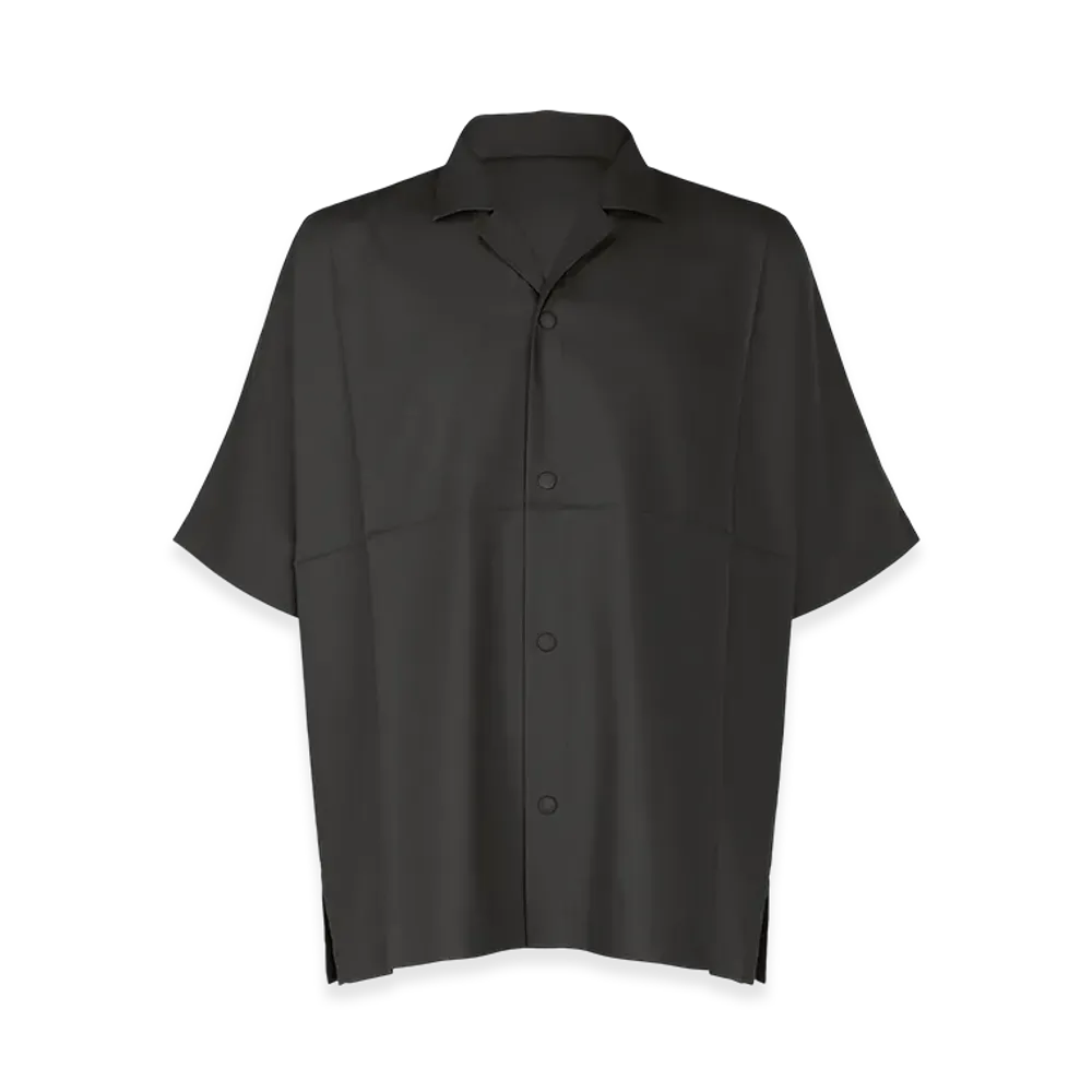 IM MEN Compact Shirt "Black"