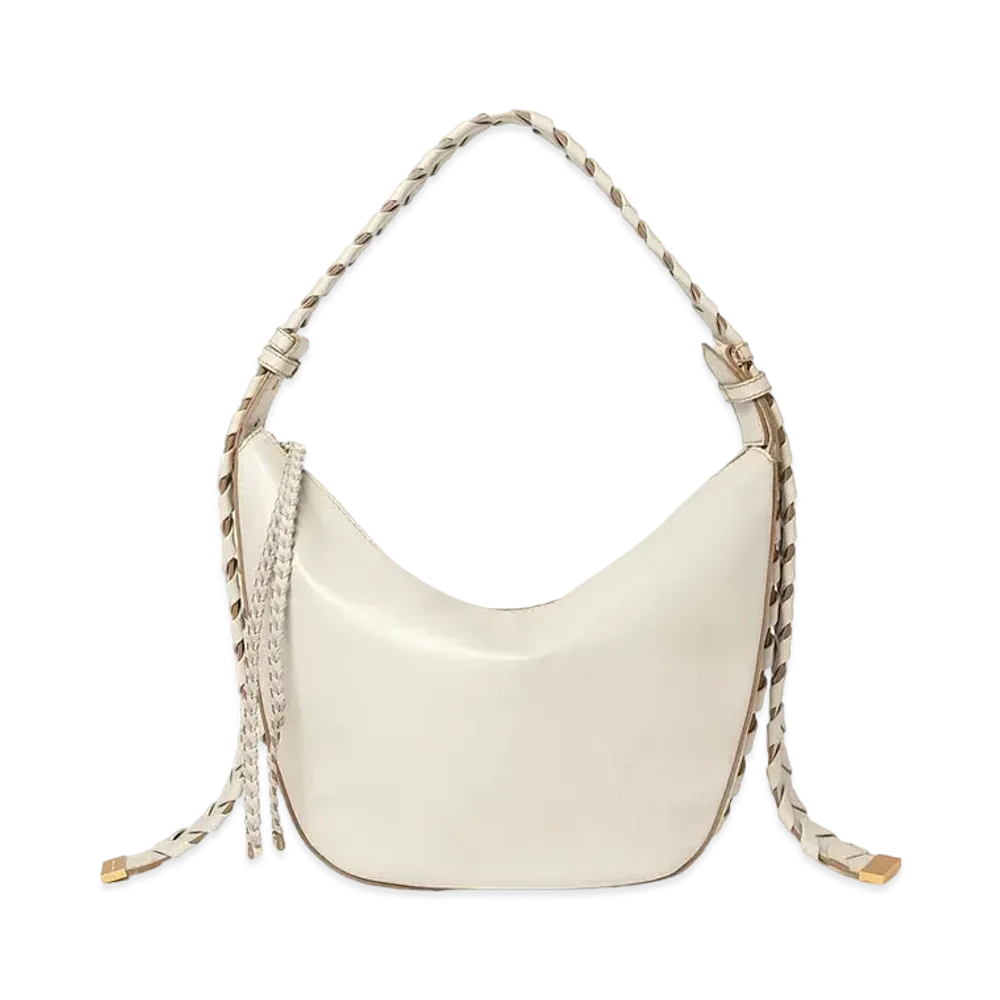 Stella McCartney Medium Zip Hobo Shoulder Bag "Clay"