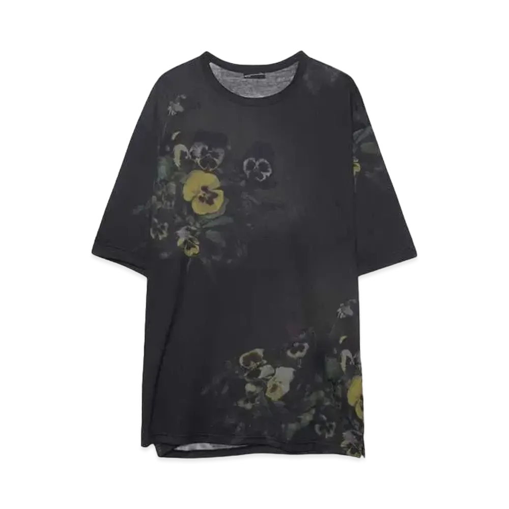 LAD MUSICIAN 50/2 T-CLOTH PANSY S/BIG T "BLACK DARK"
