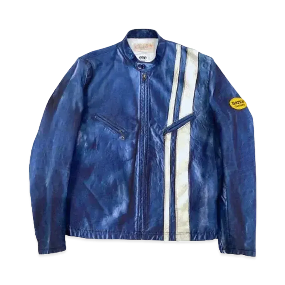 eYe Junya Watanabe MAN x BerBerJin Riders Jacket "Blue"
