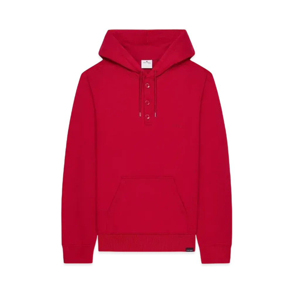 Courreges Buttoned Sweatshirt "Ruby"